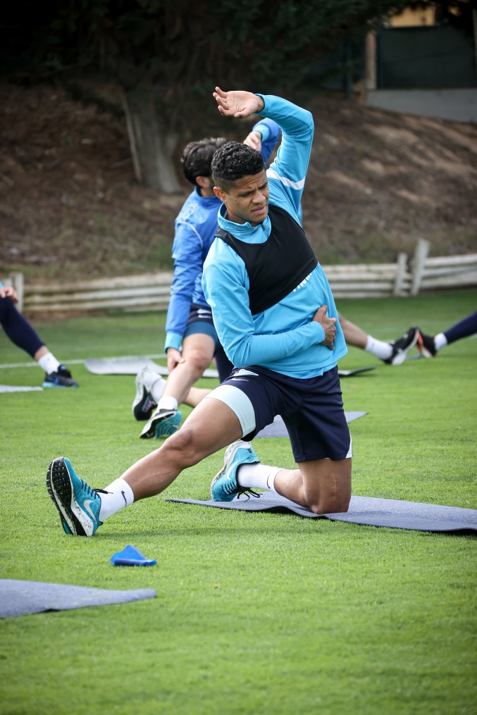 «Газпром» — тренировочные сборы в Португалии: 8 февраля, утренняя тренировка