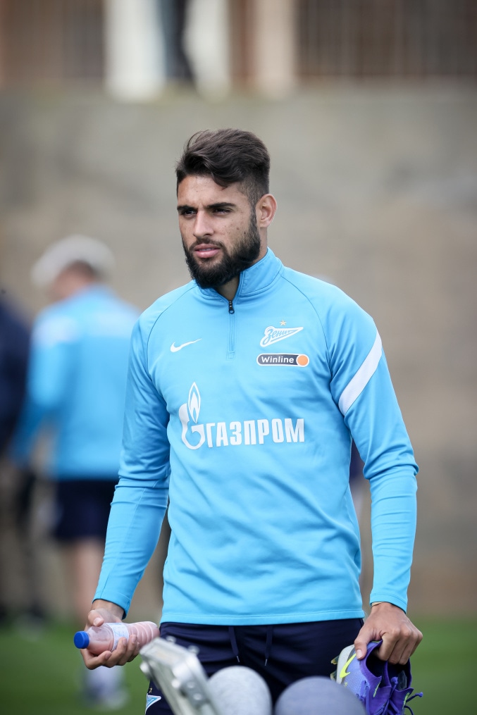«Газпром» — тренировочные сборы в Португалии: 8 февраля, утренняя тренировка