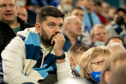 Болельщики на матче «Зенит» — «Бетис»