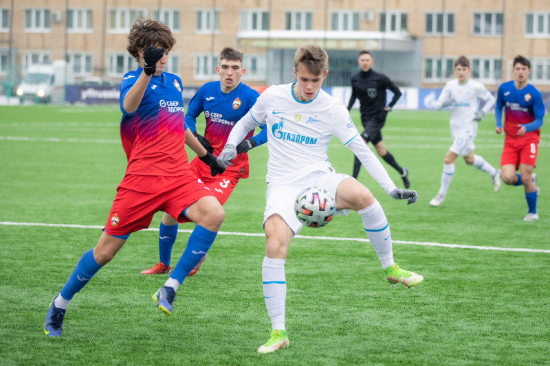Юношеская футбольная лига-1, ЦСКА U-17 — «Зенит» U-17