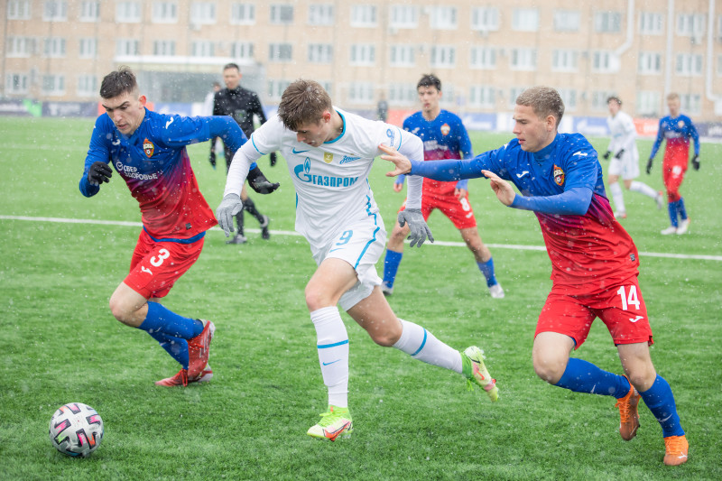 Юношеская футбольная лига-1, ЦСКА U-17 — «Зенит» U-17