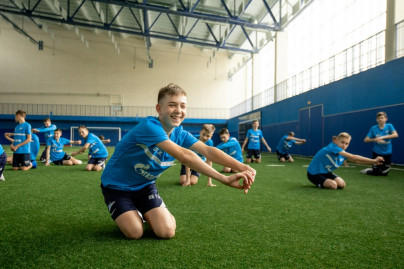 Тренировка по йоге в «Газпром»-Академии