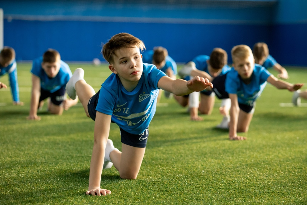 Тренировка по йоге в «Газпром»-Академии