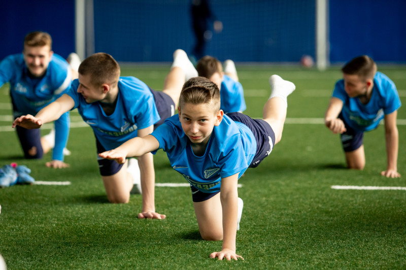 Тренировка по йоге в «Газпром»-Академии