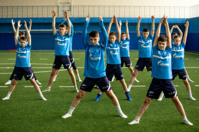 Тренировка по йоге в «Газпром»-Академии