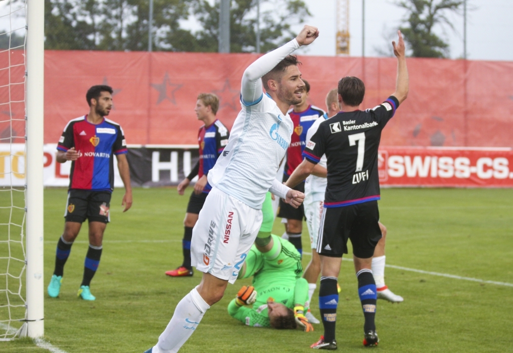 Товарищеский матч «Базель» — «Зенит»