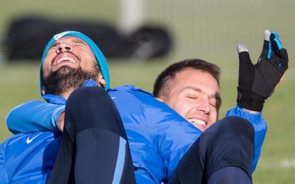 Открытая тренировка «Зенита» перед матчем ЦСКА — «Зенит»