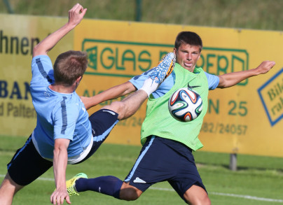 Сборы в Австрии: 17 июля, вечерняя тренировка