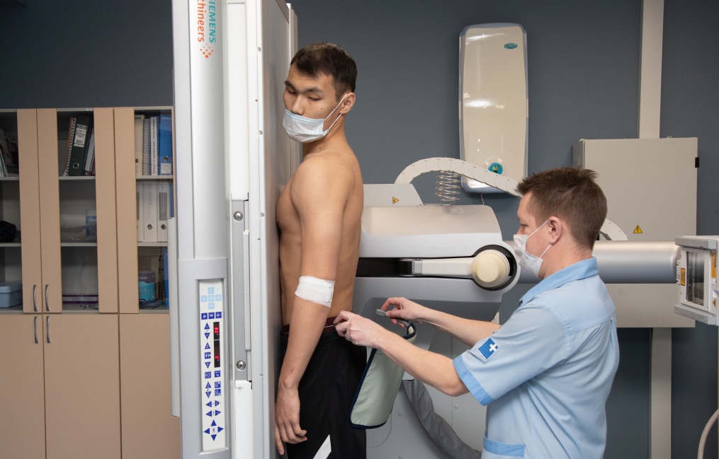 Зимний осмотр в ММЦ «СОГАЗ»