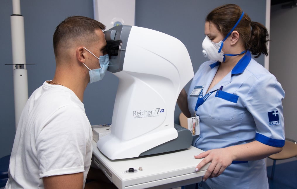 Зимний осмотр в ММЦ «СОГАЗ»