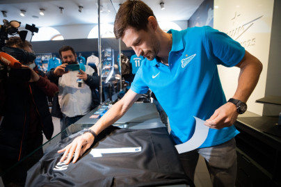 Презентация новичка «Зенита» Станислава Крицюка