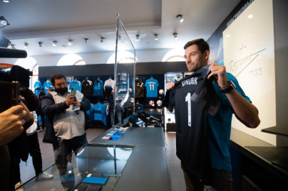 Презентация новичка «Зенита» Станислава Крицюка