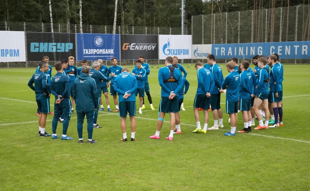 Открытая тренировка «Зенита» перед матчем с ЦСКА