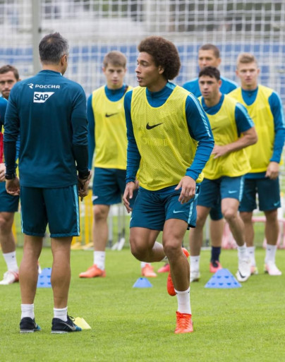 Открытая тренировка «Зенита» перед матчем с ЦСКА