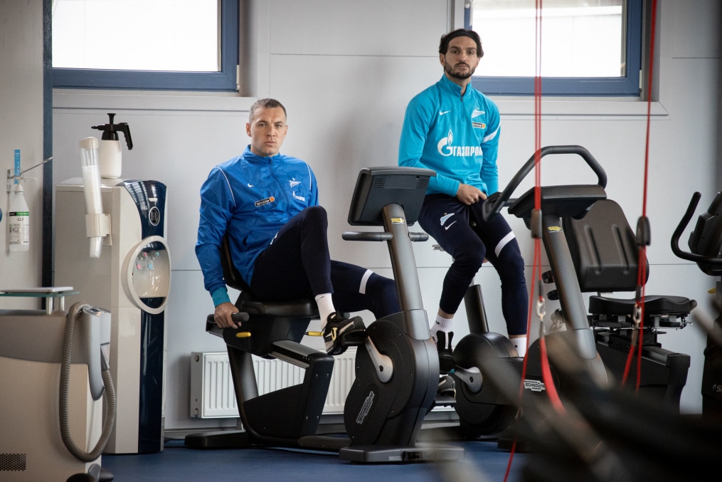 Открытая тренировка «Зенита» перед матчем сo «Спартаком»