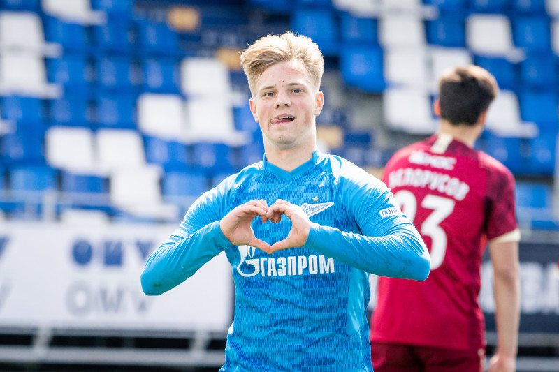 Молодежная лига 2021/22, «Зенит»-м — «Рубин»-м