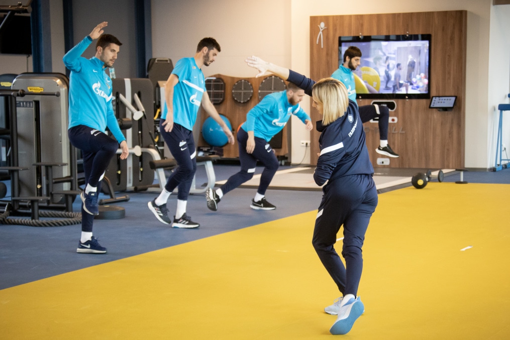 Открытая тренировка «Зенита» перед матчем сo «Спартаком»