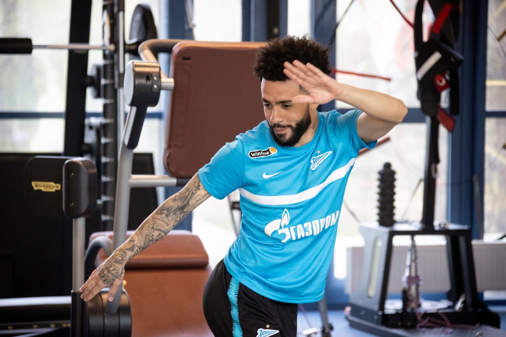 Открытая тренировка «Зенита» перед матчем сo «Спартаком»