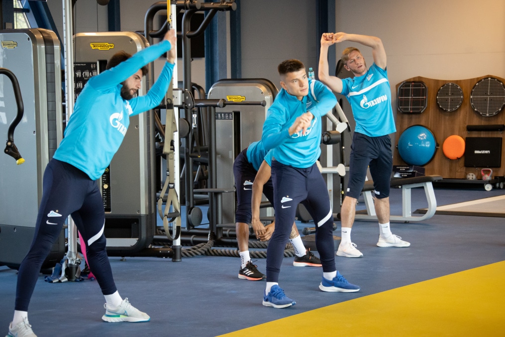 Открытая тренировка «Зенита» перед матчем сo «Спартаком»