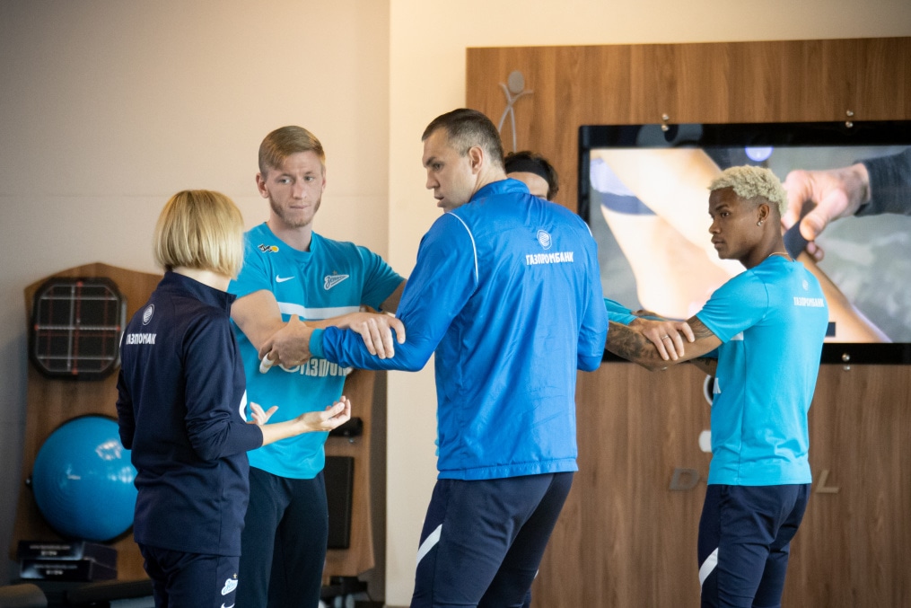 Открытая тренировка «Зенита» перед матчем сo «Спартаком»