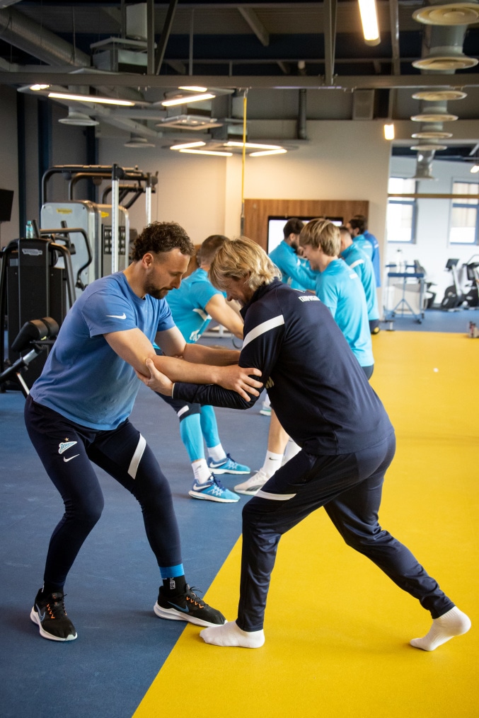 Открытая тренировка «Зенита» перед матчем сo «Спартаком»