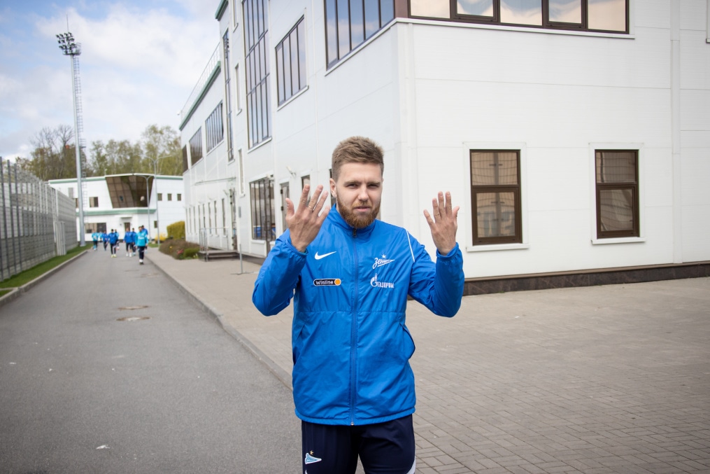 Открытая тренировка «Зенита» перед матчем сo «Спартаком»