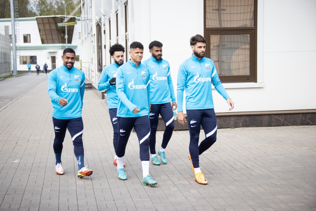 Открытая тренировка «Зенита» перед матчем сo «Спартаком»