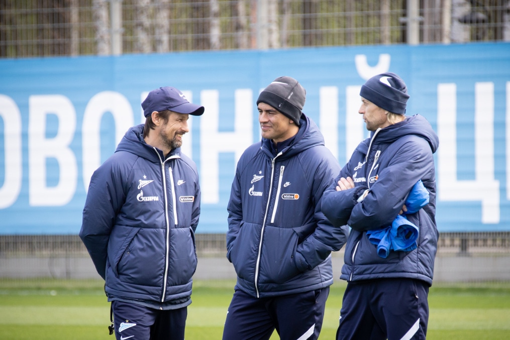 Открытая тренировка «Зенита» перед матчем сo «Спартаком»