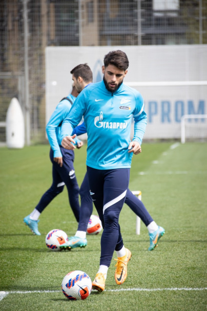 Открытая тренировка «Зенита» перед матчем сo «Спартаком»