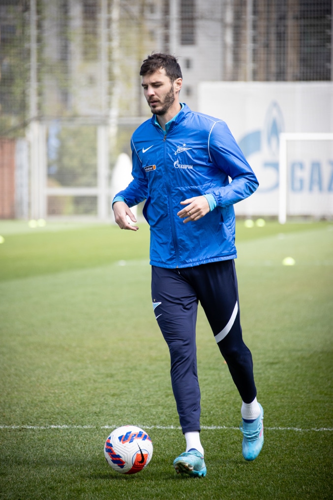 Открытая тренировка «Зенита» перед матчем сo «Спартаком»