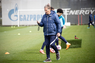 Открытая тренировка «Зенита» перед матчем сo «Спартаком»