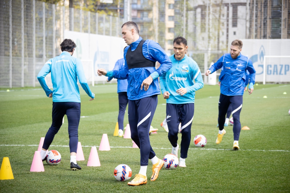 Открытая тренировка «Зенита» перед матчем сo «Спартаком»