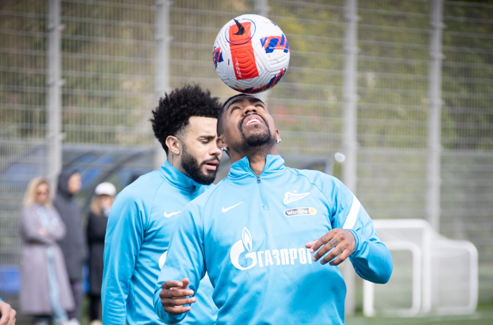 Открытая тренировка «Зенита» перед матчем сo «Спартаком»