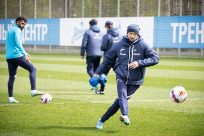 Открытая тренировка «Зенита» перед матчем сo «Спартаком»