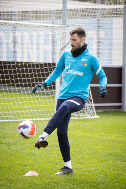 Открытая тренировка «Зенита» перед матчем сo «Спартаком»