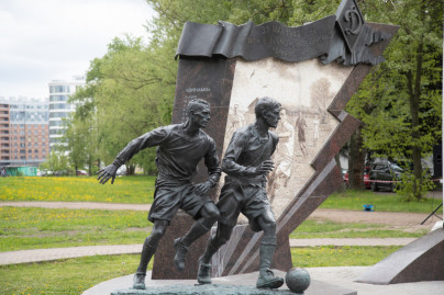 80-я годовщина блокадного матча: «Зенит» принял участие в церемонии на стадионе «Динамо»