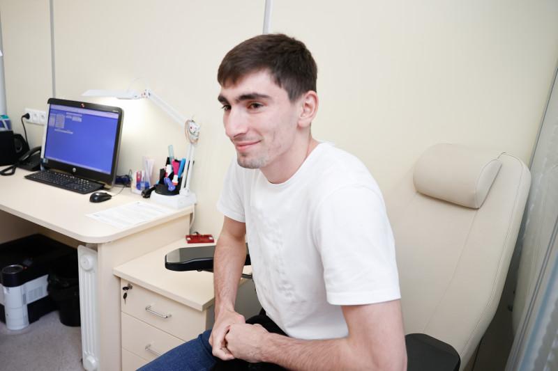 Зелимхан Бакаев проходит медосмотр в ММЦ «СОГАЗ»