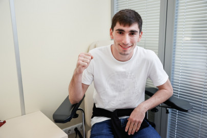 Зелимхан Бакаев проходит медосмотр в ММЦ «СОГАЗ»