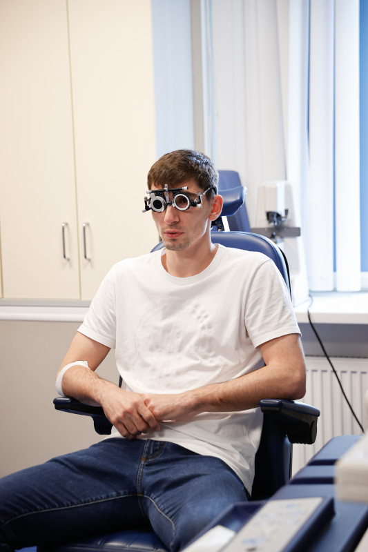 Зелимхан Бакаев проходит медосмотр в ММЦ «СОГАЗ»