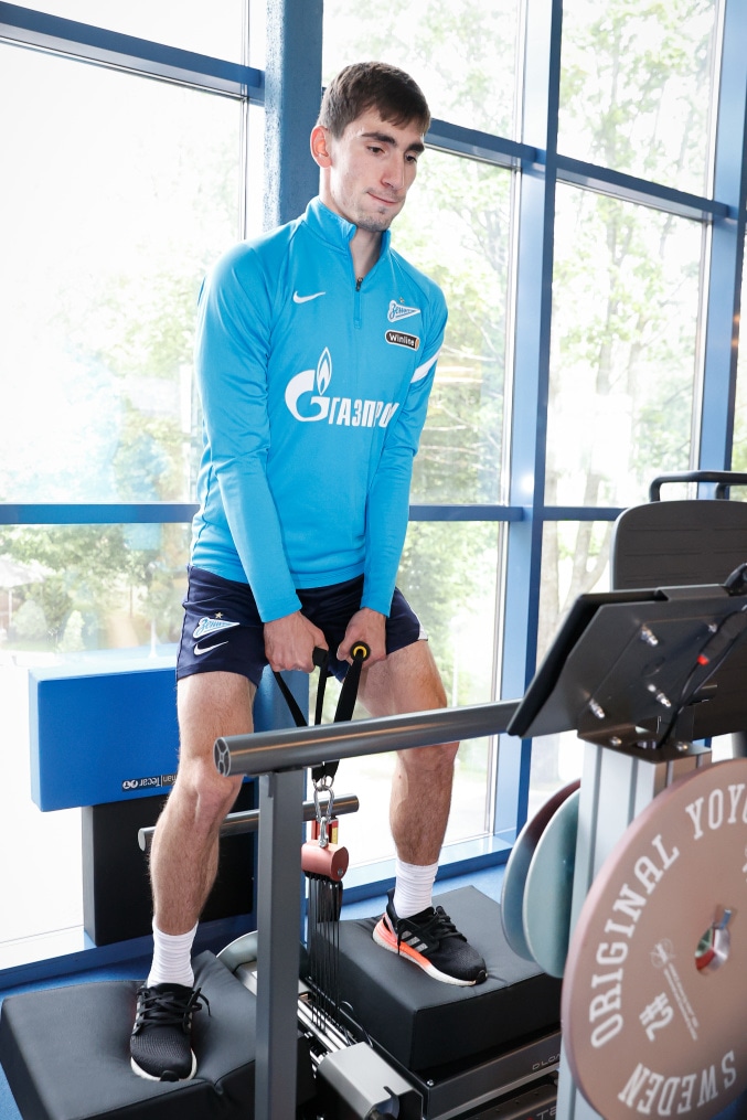 «Газпром» — тренировочные сборы в Петербурге: 16 июня, утренняя тренировка