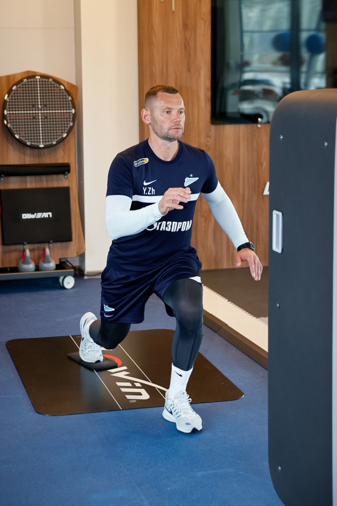 «Газпром» — тренировочные сборы в Петербурге: 16 июня, утренняя тренировка