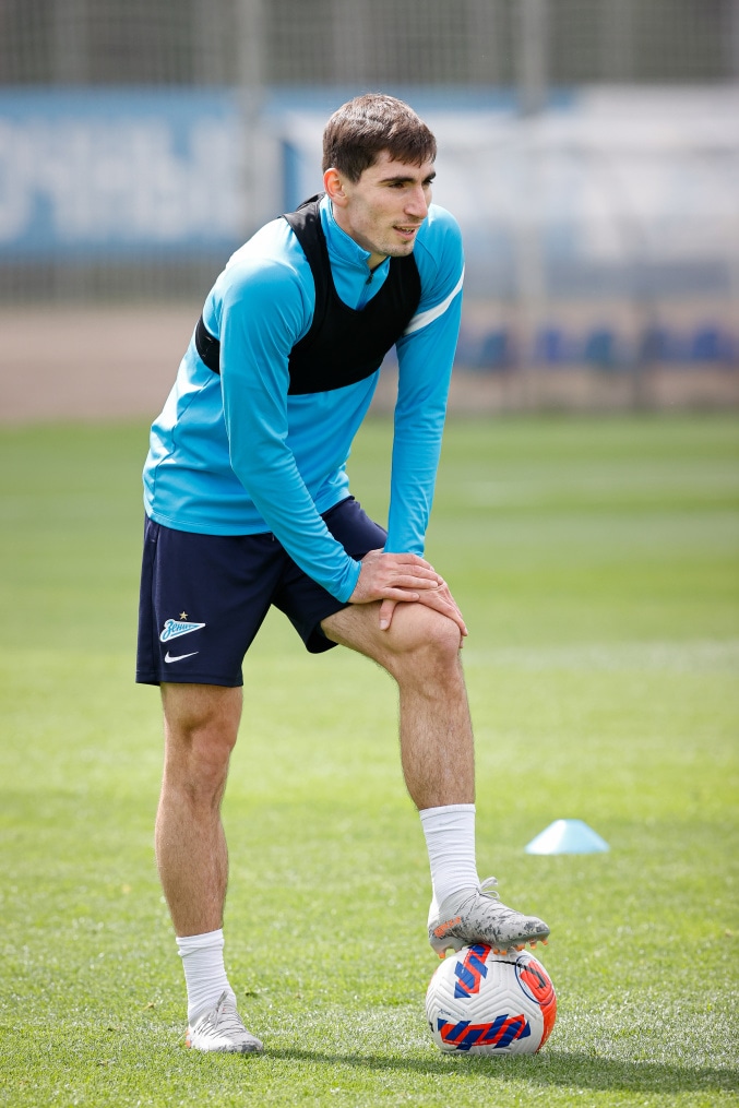 «Газпром» — тренировочные сборы в Петербурге: 16 июня, утренняя тренировка