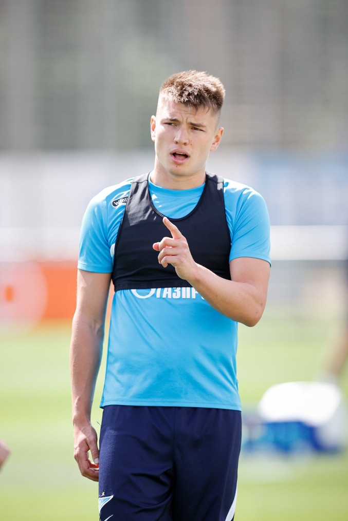 «Газпром» — тренировочные сборы в Петербурге: 16 июня, утренняя тренировка