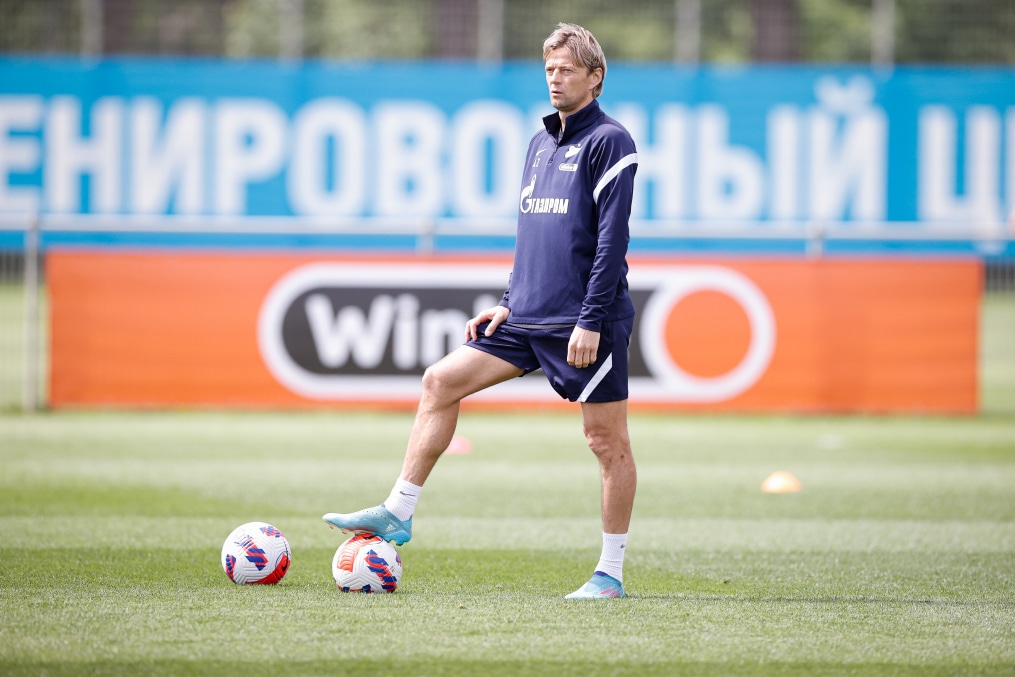«Газпром» — тренировочные сборы в Петербурге: 16 июня, утренняя тренировка