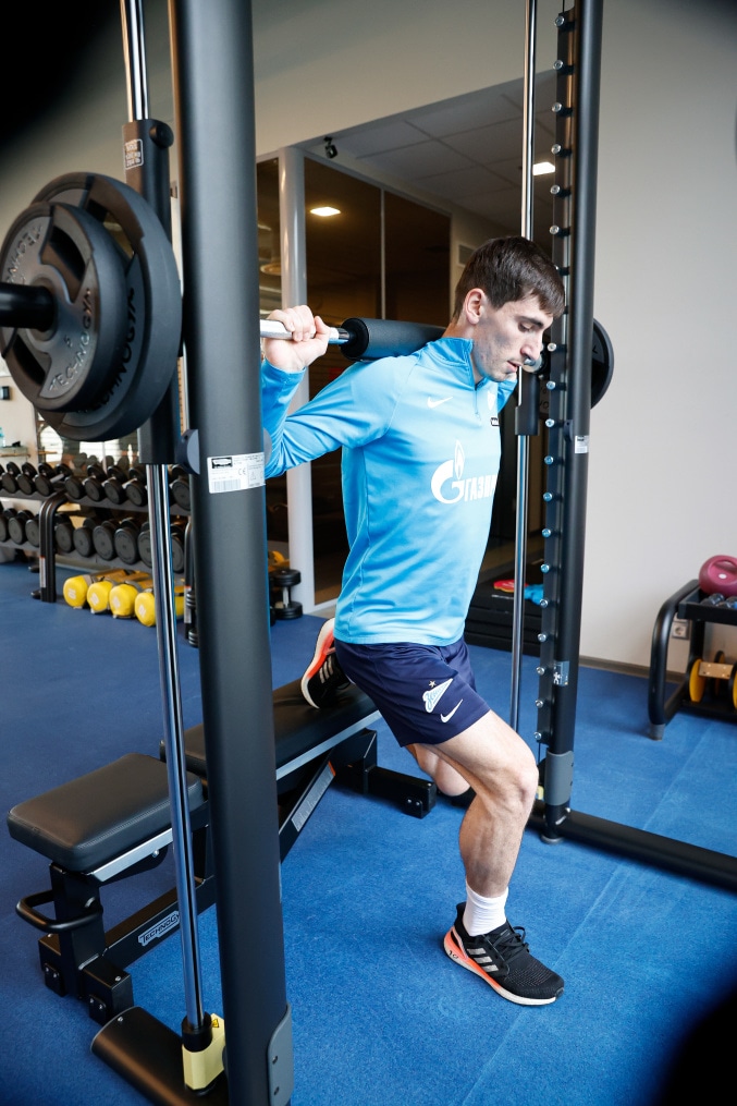 «Газпром» — тренировочные сборы в Петербурге: 16 июня, утренняя тренировка