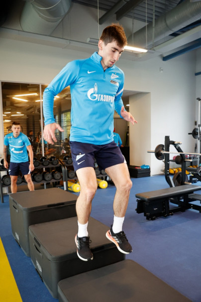 «Газпром» — тренировочные сборы в Петербурге: 16 июня, утренняя тренировка