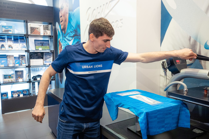 Презентация Зелимхана Бакаева в «Зенит-Арене»