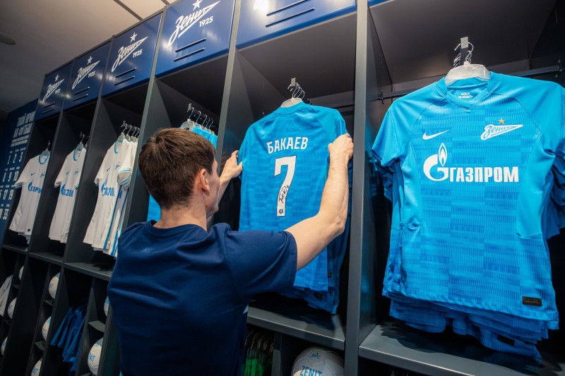 Презентация Зелимхана Бакаева в «Зенит-Арене»