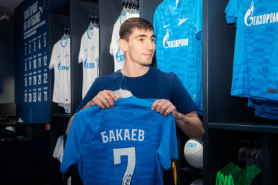 Презентация Зелимхана Бакаева в «Зенит-Арене»