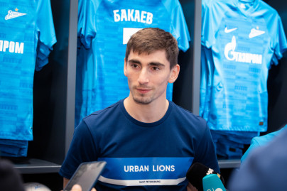 Презентация Зелимхана Бакаева в «Зенит-Арене»